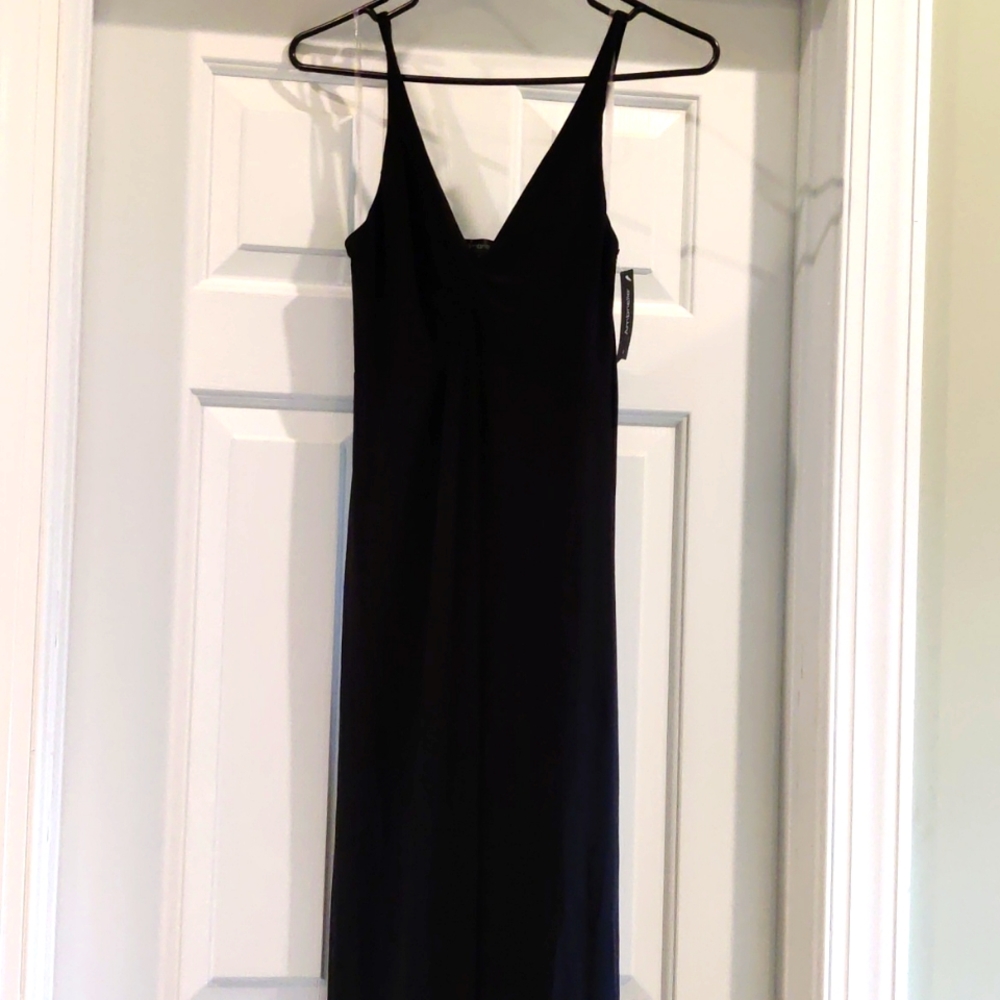 NWT black floor length nightgown